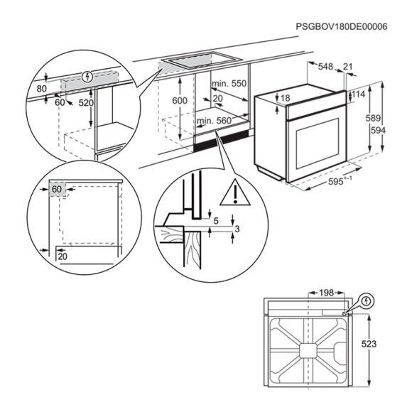 Духовой шкаф Electrolux OKC6H41X