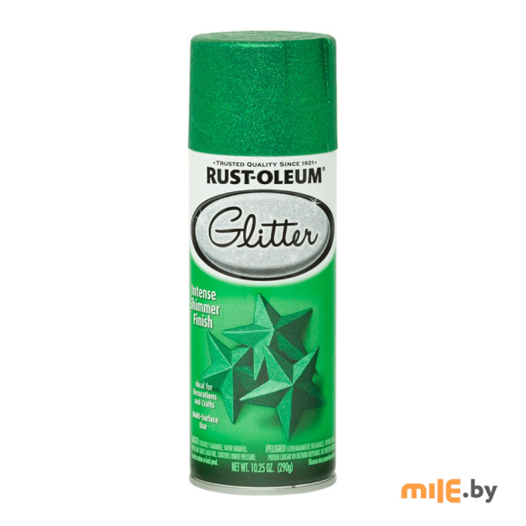 Глиттер-спрей покрытие Rust-oleum 277781 (зелёный)