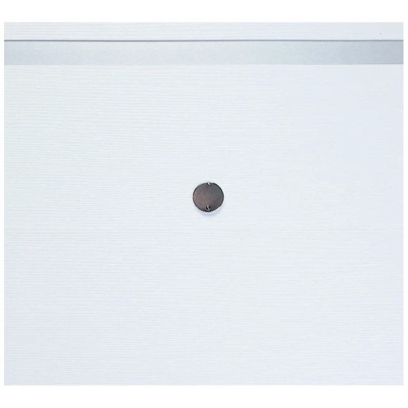 Входная металлическая дверь Промет Марс 12 Эко Белый ясень 2050х860 мм (левая)