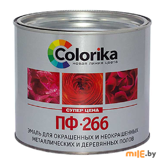 Эмаль Colorika ПФ-266 золотистая 1,9 кг