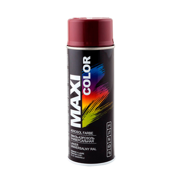 Аэрозольная эмаль Maxi Color 3005MX (бордовый)