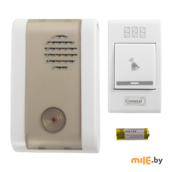 Звонок беспроводной General Lighting Systems GDB-220V-001 от сети