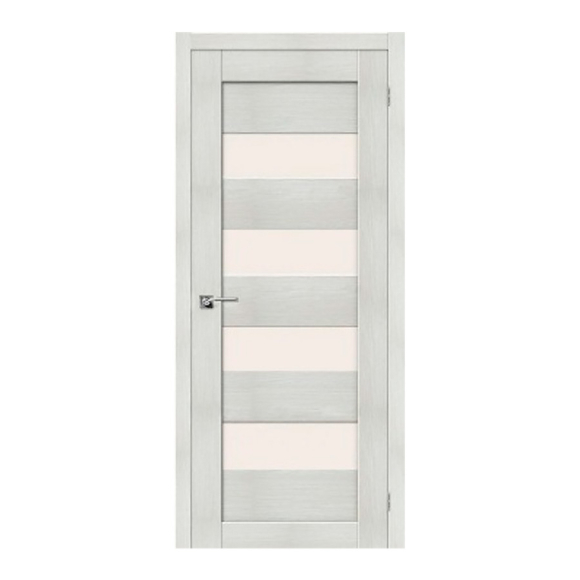 Дверное полотно Unidoors FM04-ECO ПВДЧ (МДФ/бьянко) 2000x900