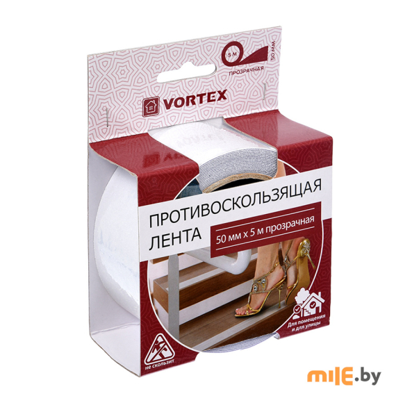 Противоскользящая лента Vortex 50 мм x 5 м прозрачная