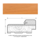 Дверная коробка Belwooddoors миланский орех тип 70 74х34,5