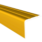 Порог угловой алюминиевый 3414-02К КТМ 900 x 24 x 20 (золотой)
