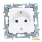 Розетка со шторками Legrand Etika 672222 (белый)