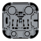 Розетка Legrand Quteo 782472 (чёрный)
