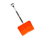 Лопата для уборки снега D-образная Patrol Эльбрус Ergo Alu (139,5 см x 46,5 см, оранжевый)