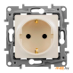 Розетка Legrand Etika 672322 (слоновая кость)