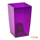 Горшок для цветов Prosperplast Coubi Kwadrat WYSOKA DUW 120P (фиолетовый)