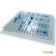 Сотовый поликарбонат Kinplast Eco-plast (серый) 2100x6000