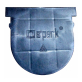 Заглушка торцевая Spark ЗЛВ-07.09.09-ПП для лотка водоотводного пластикового