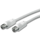 Кабель TV TV-plug/TV-jack 75Дб 7,5 м белый 23112 7