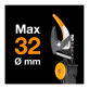 Сучкорез Fiskars PowerGear UPX86 (1023624)