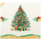 Скатерть Этель Golden Christmas (5072924) 110x150 см