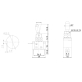 Тумблер REXANT 12V 20А (3c) ON-OFF однополюсный с синей LED подсветкой (ASW-07D) 06-0333-B