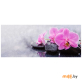 Картина на стекле Stamprint Орхидея с камнями (SP006) 50х125 см