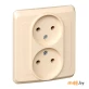 Розетка Schneider Electric Этюд (PC16-005К) кремовый