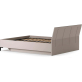 Кровать BRW DDomenica LOZ 160х200 М глин.серый 016