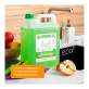 Средство биоразлагаемое Synergetic для мытья посуды, детских игрушек с ароматом яблока 5 л