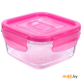 Контейнер стеклянный Luminarc Purebox Active pink P4592 380 мл