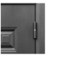 Входная металлическая дверь Промет Виктория Беленый Дуб 2066х880 (правая)