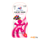 Ароматизатор на полимерной основе для автомобиля Real Fresh Lucky man Bubble Gum