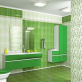 Бордюр керамический Beryoza Ceramica Елена зеленый 822067041 200x70