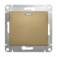 Выключатель Schneider Electric Glossa GSL000413 (с подсветкой/титан)