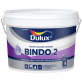Краска Dulux Bindo 2 глубокоматовая снежно-белая для потолков 10 л