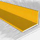 Порог угловой алюминиевый 2212-02К КТМ 900 x 23 x 13 (золотой)