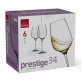 Набор бокалов для вина Rona Prestige 6339 6 шт. 340 мл