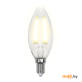 Светодиодная лампа Uniel Sky LED-C35-6W/WW/E14/FR PLS02WH (UL-00000305)