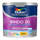 Краска Dulux Bindo 20 полуматовая для стен и потолков белая BW 2,5 л