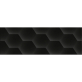 Декоративная плитка ITT Ceramic Soft Geom Black 200x600 (чёрный)
