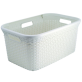 Корзина д/белья 45л Rattan крем