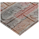 Самоклеящаяся 3D панель Lako Decor Каменная кладка красный кирпич 700x6000x6 мм (в рулоне)