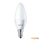 Лампа светодиодная Philips ESS LEDCandle 4-40W E27 827 B35NDFR RCA