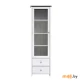 Шкаф-витрина Black Red White Порто REG1W2S