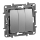 Выключатель Legrand Etika Plus 672413 алюминий