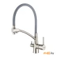 Смеситель кухонный Ledeme L4855-A-9 (две воды)