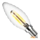 Лампа сд FILAMENT свеча витая TC37 E14 5W 2700K DECO Premium теплый свет 32430 0