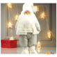 Кукла интерьерная Зимнее волшебство Дедушка Мороз в зимнем белом наряде и белом колпаке (4822664)