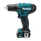 Дрель-шуруповерт Makita DF333DWYE (набор бит DF333DYX14)