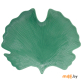 Блюдо фарфоровое Easy Life светло-зеленый лист дерева гинкго TROPICAL LEAVES 35x29 см