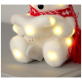 Фигура световая Luazon Lighting Медведь в красной шапочке и шарфе 484396