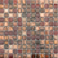 Декоративная мозаика JNJ Mosaic V-4380 327x327 (бордовый/коричневый)