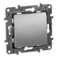 Переключатель проходной Legrand Etika 672405 алюминий