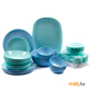 Набор посуды Luminarc Diwali turquoise/blue (Q0004) 38 пр.